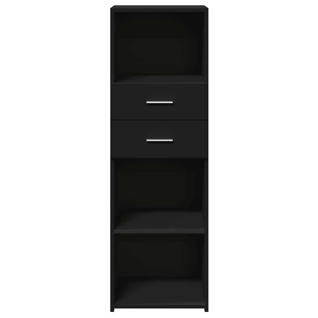 Highboard Schwarz 40x42,5x124 cm Holzwerkstoff